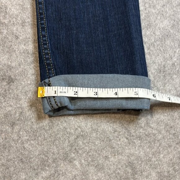 Hudson Bacara Crop Straight Cuffed Jeans, Size 25 - Picture 5 of 14
